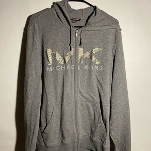 Michael Kors hoodie with metallic logo